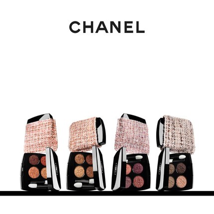 CHANEL twill soft cloth eye shadow quad