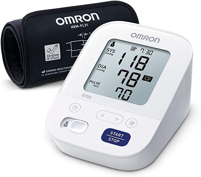 OMRON Omron X3 Blood Pressure Monitor for Home Use with Intelli Wrap Cuff for Accurate Measurements