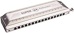 Hohner New Super 64 Harmonica (2018 Model)