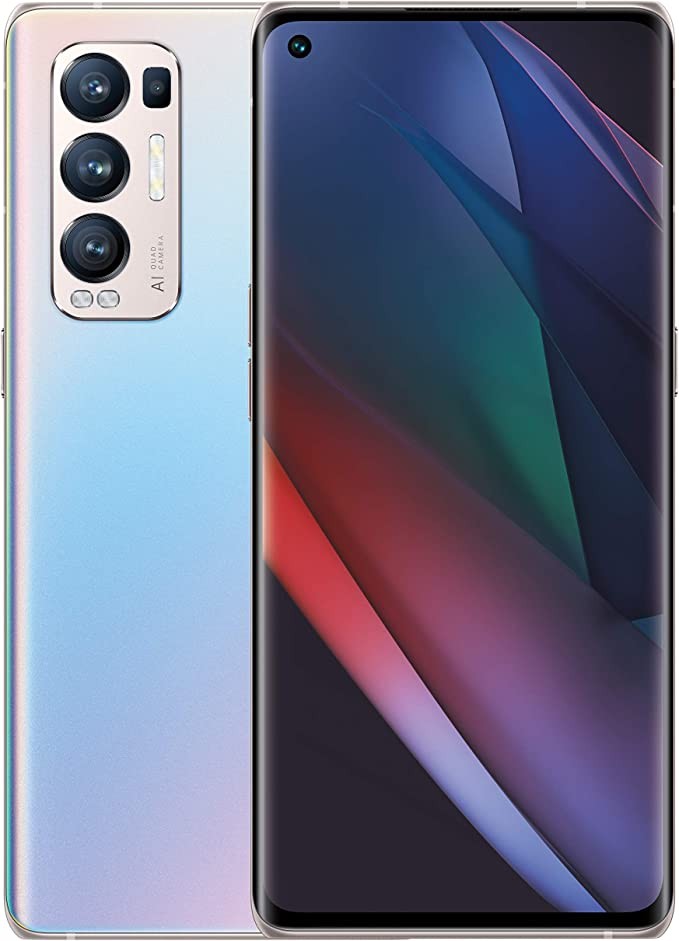 OPPO Find X3 Neo 5G - 12GB RAM & 256GB Storage Cardless Smartphone (6.55", 50MP Quad Camera, Snapdragon 865 Processor, Dual SIM) - Silver